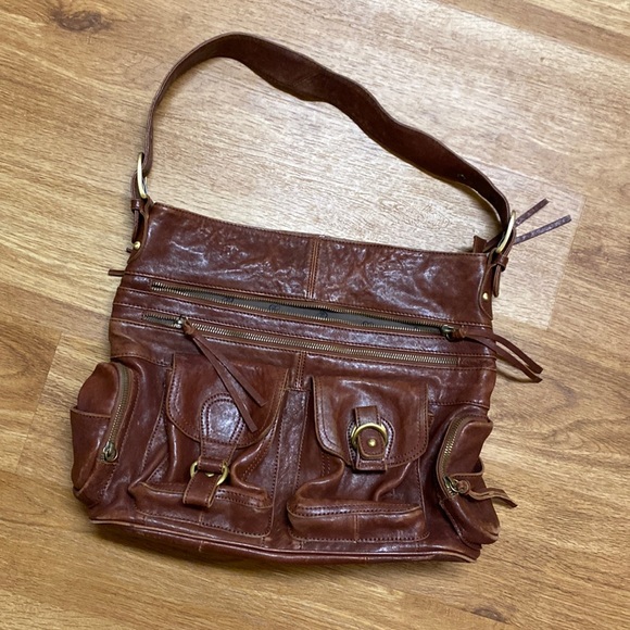 Brown Leather Purse - Picture 1 of 6